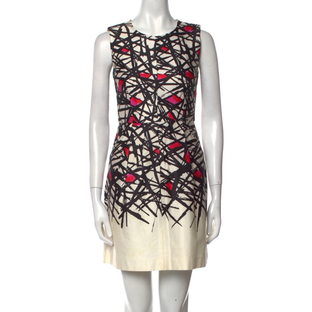 Milly Printed Mini Dress - 0